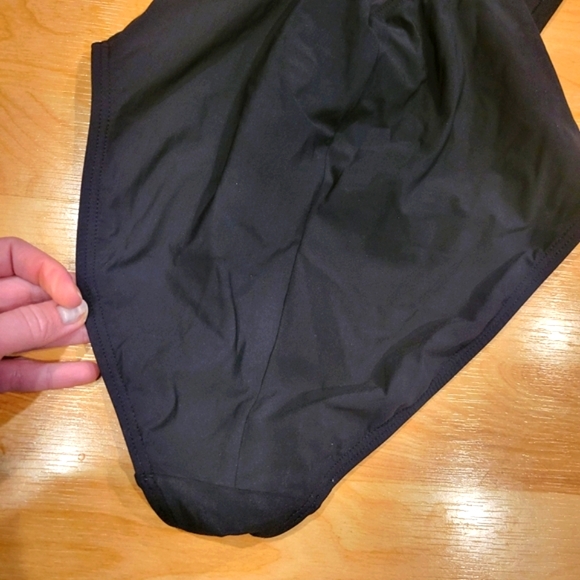 La Blanca One Piece Swim Suit Black Size 4 - Picture 7 of 12